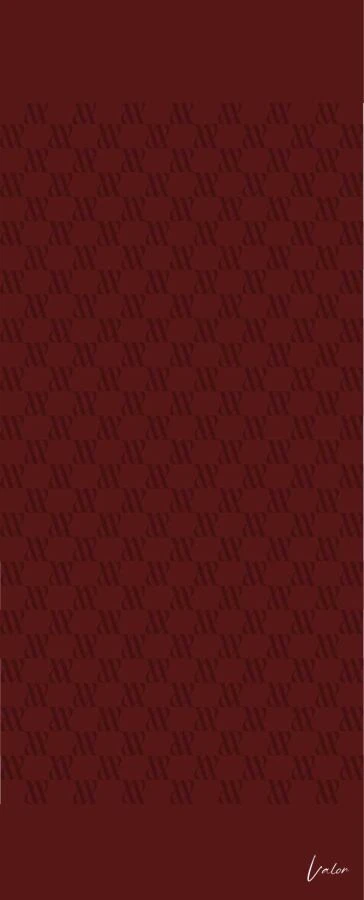 İcon Desen Şal / Kızılcık