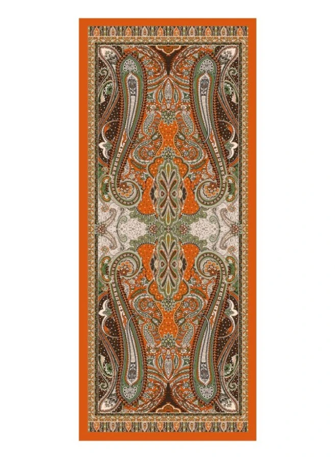 Golden Brown Floş Viskon Şal