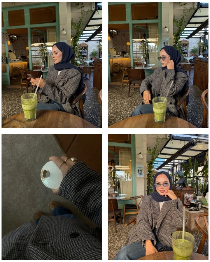 PASİFİK MAVİ PAMUK KRAŞ ŞAL