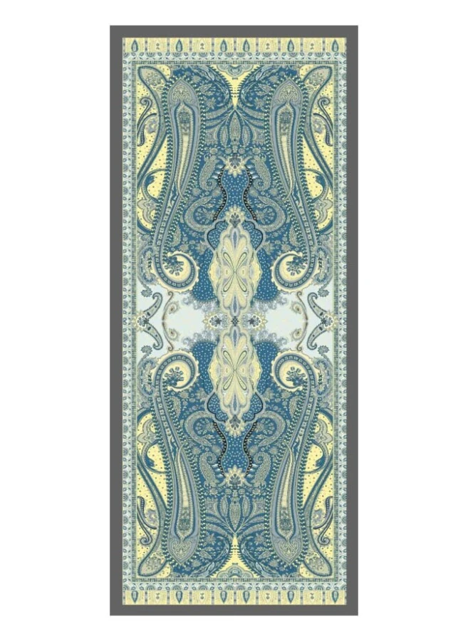 Okyanus Işıltısı Floş Viskon Şal