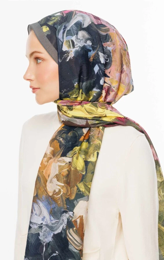 SOFİA DESEN PAMUK İPEK ŞAL