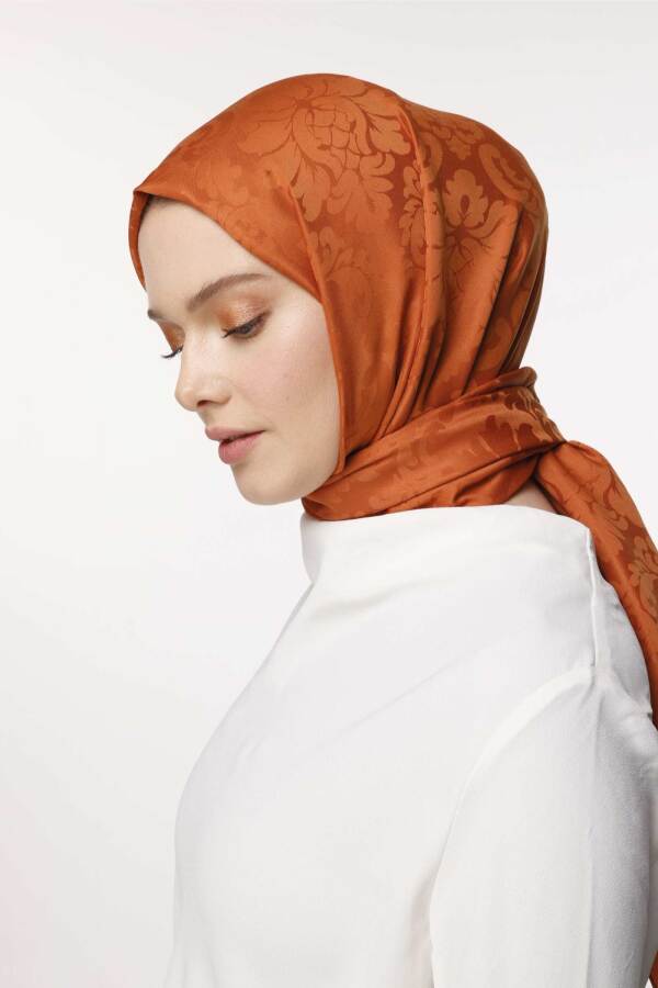 Brokar Desen Şal / Mandalin