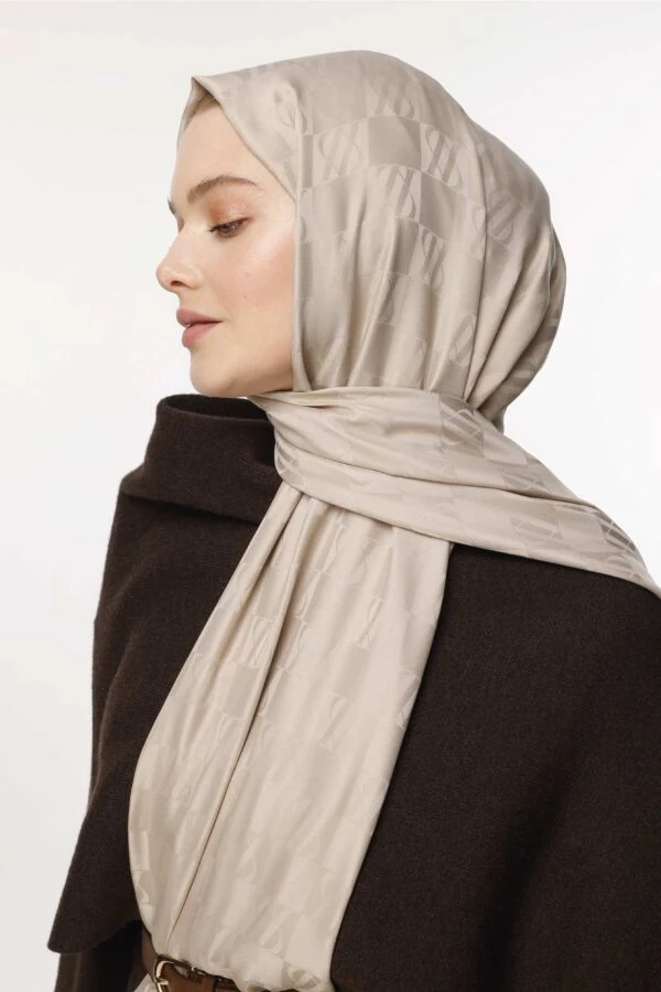 İcon Desen Şal / Bej