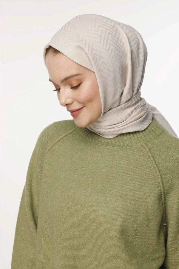 Labirent Desen Şal / Fil Dişi