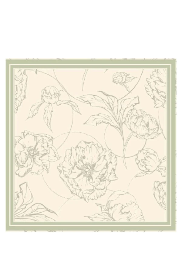 Silence Floş Viskon Eşarp / Çağla