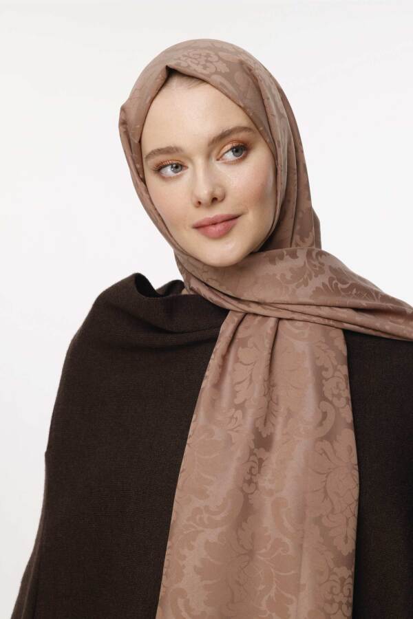 Brokar Desen Şal / Yanık Toprak