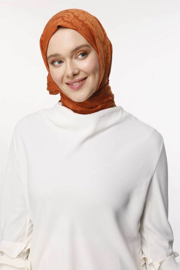 Brokar Desen Şal / Mandalin