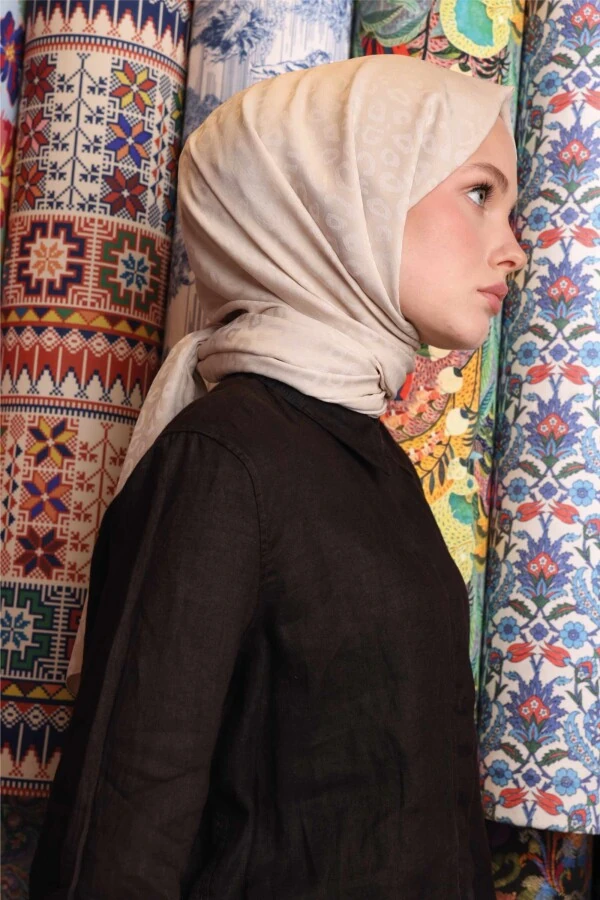 Leopar Desen Şal / Fil Dişi