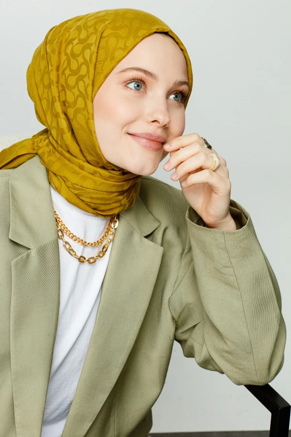 SAFRAN BLOOM DESEN ŞAL