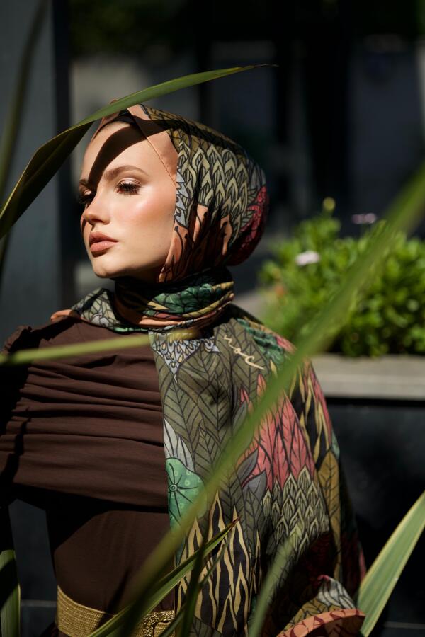 Greenery Desen Şal