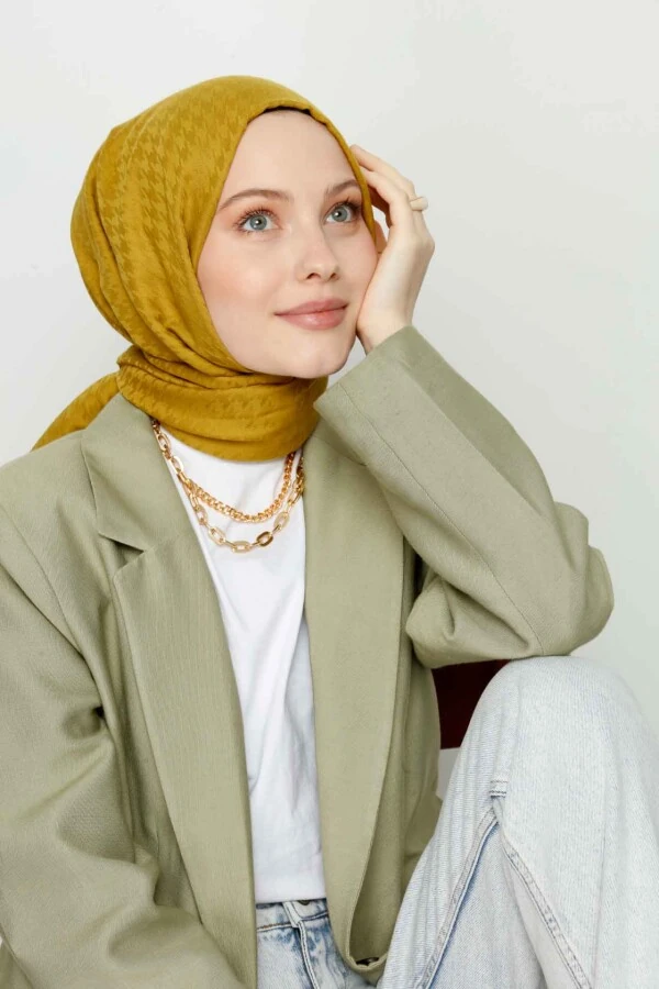 SAFRAN KAZAYAĞI DESEN ŞAL