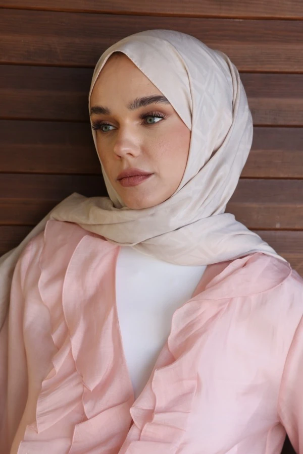 Karanfil Tozu  Logo Desen Şal