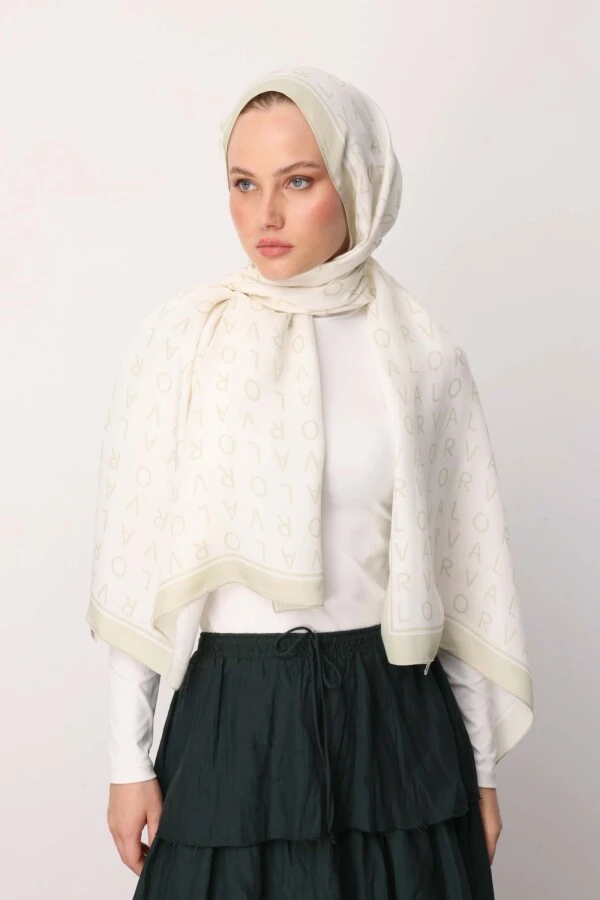 Mint Floş Viskon Şal