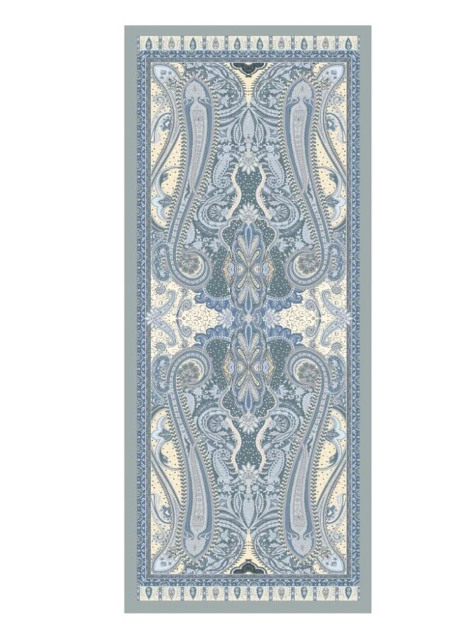 Akşam Kumu Floş Viskon Şal