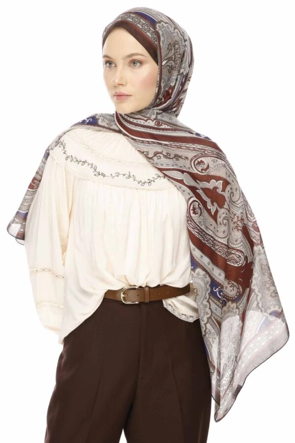 Retro Desen Şal / Bitter