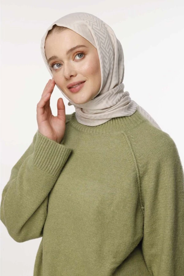 Labirent Desen Şal / Fil Dişi