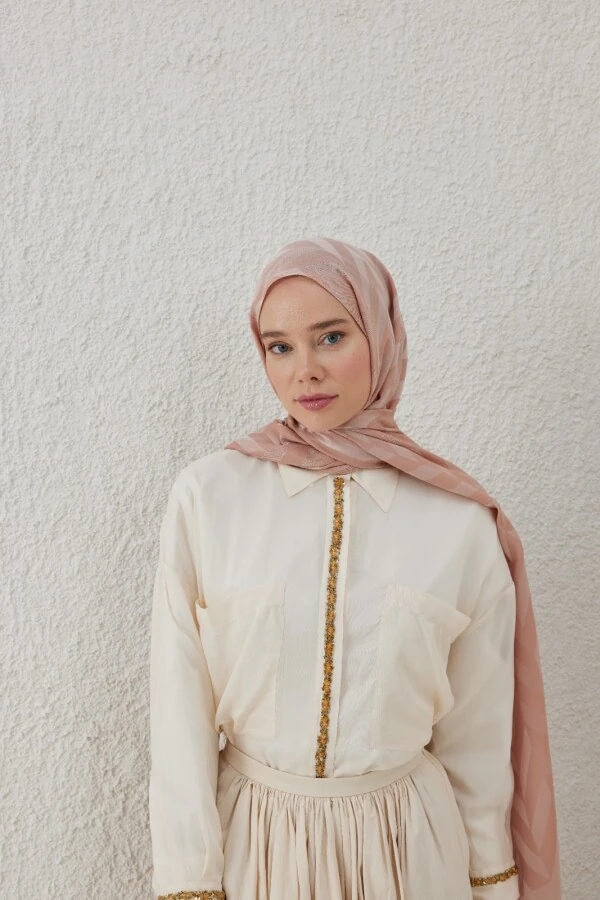 PUDRA BALIKSIRTI DESEN JAKAR ŞAL