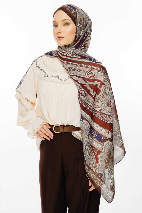 Retro Desen Şal / Bitter