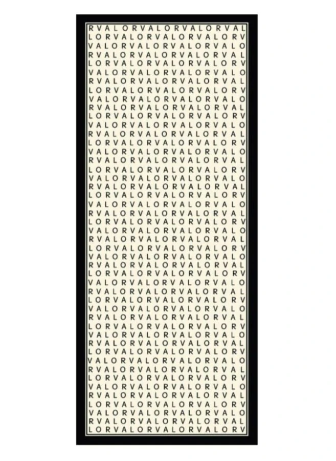 Siyah Floş Viskon Şal