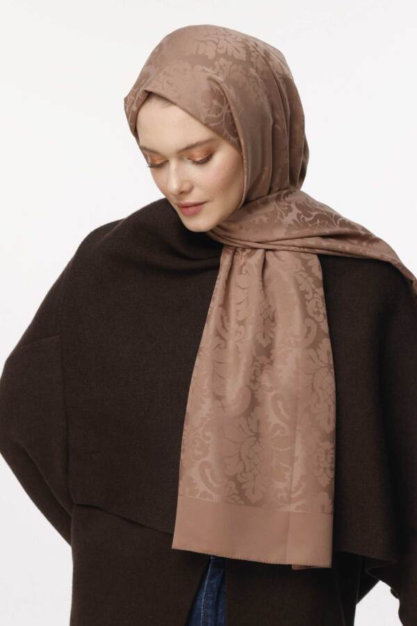 Brokar Desen Şal / Yanık Toprak