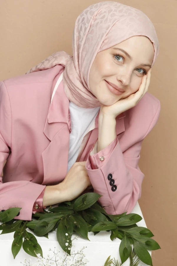 PAMUK ŞEKERİ BLOOM DESEN ŞAL