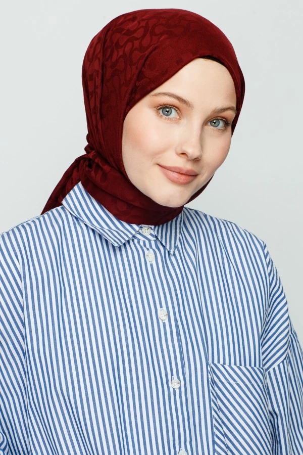 KIZILCIK BLOOM DESEN ŞAL