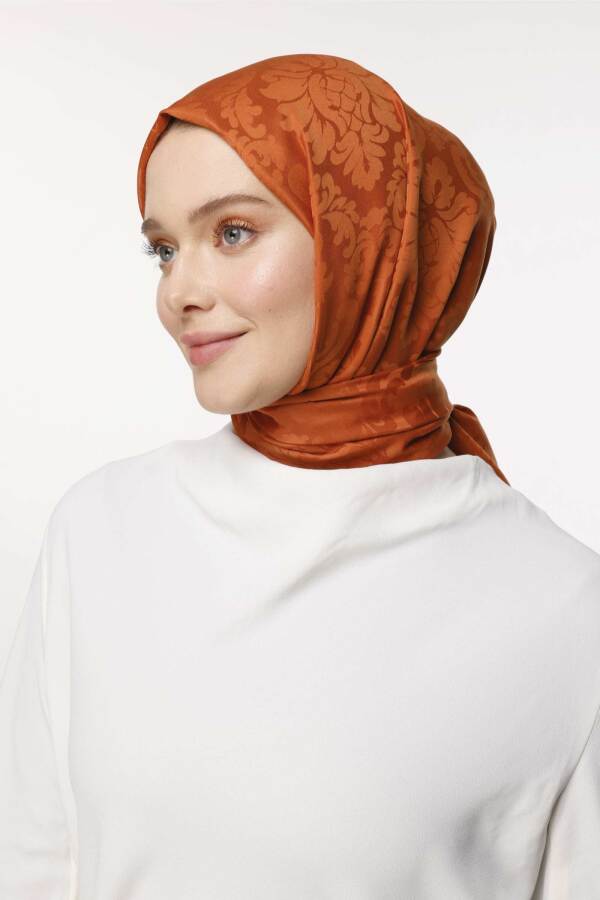 Brokar Desen Şal / Mandalin