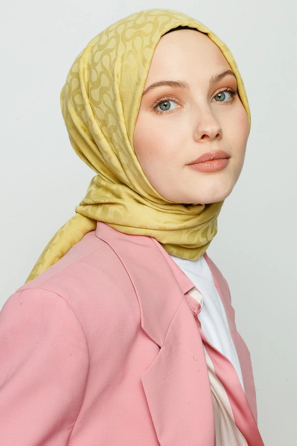 GÜNEY YOSUNU BLOOM DESEN ŞAL