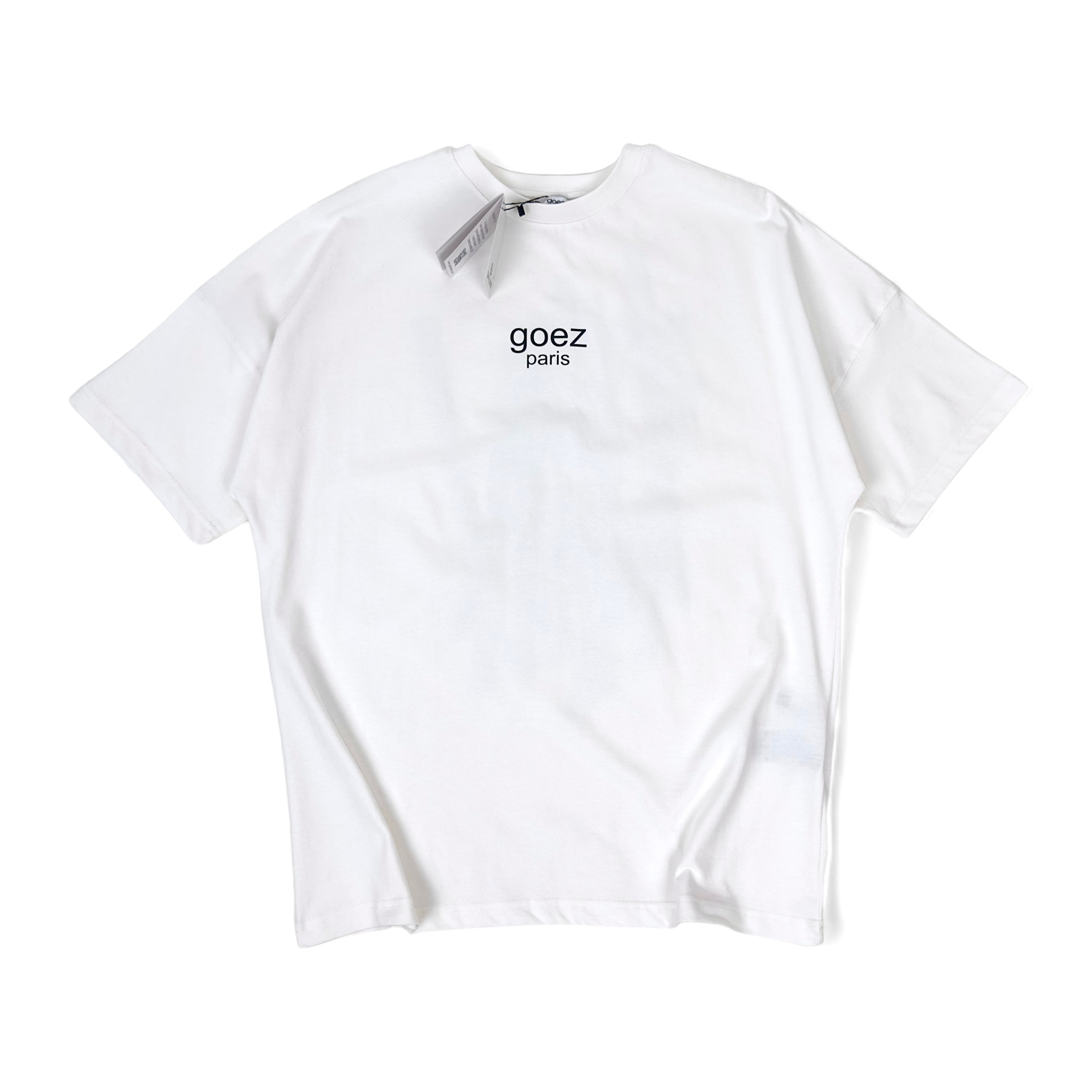 GOEZ PARIS Mona Lisa Baskılı Unisex Oversized T-Shirt