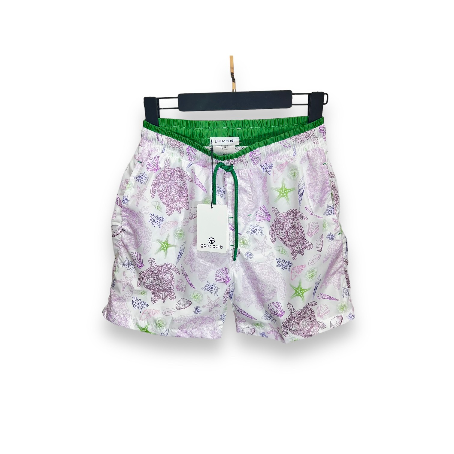 Caretta Caretta Printed Water Repellent Swim Shorts