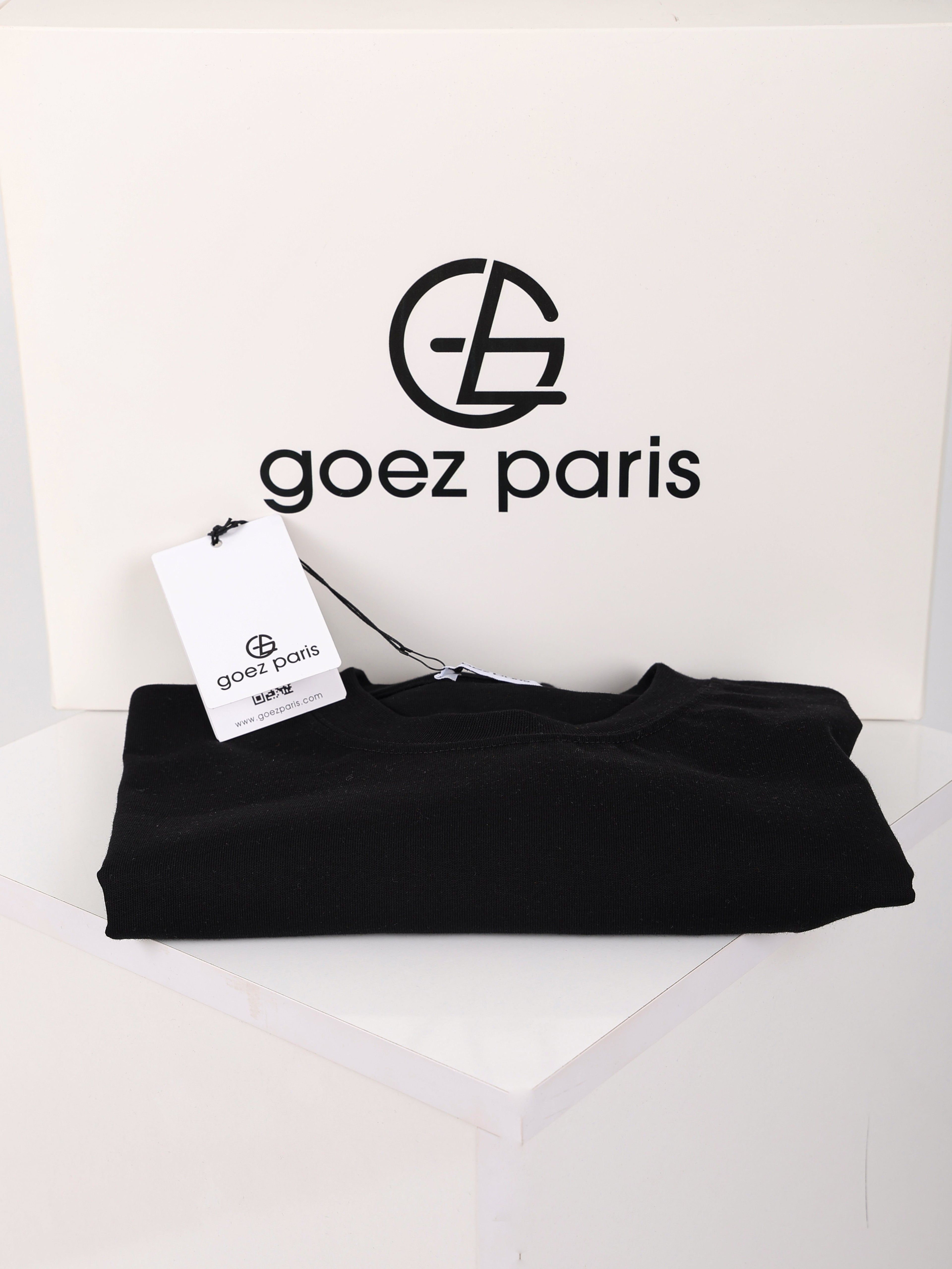 GOEZ PARIS Relax Fit Basic Tshirt | Yüksek Kaliteli Pamuklu | S-XXL Beden Seçenekleriyle Tarzınızı Tamamlayın!