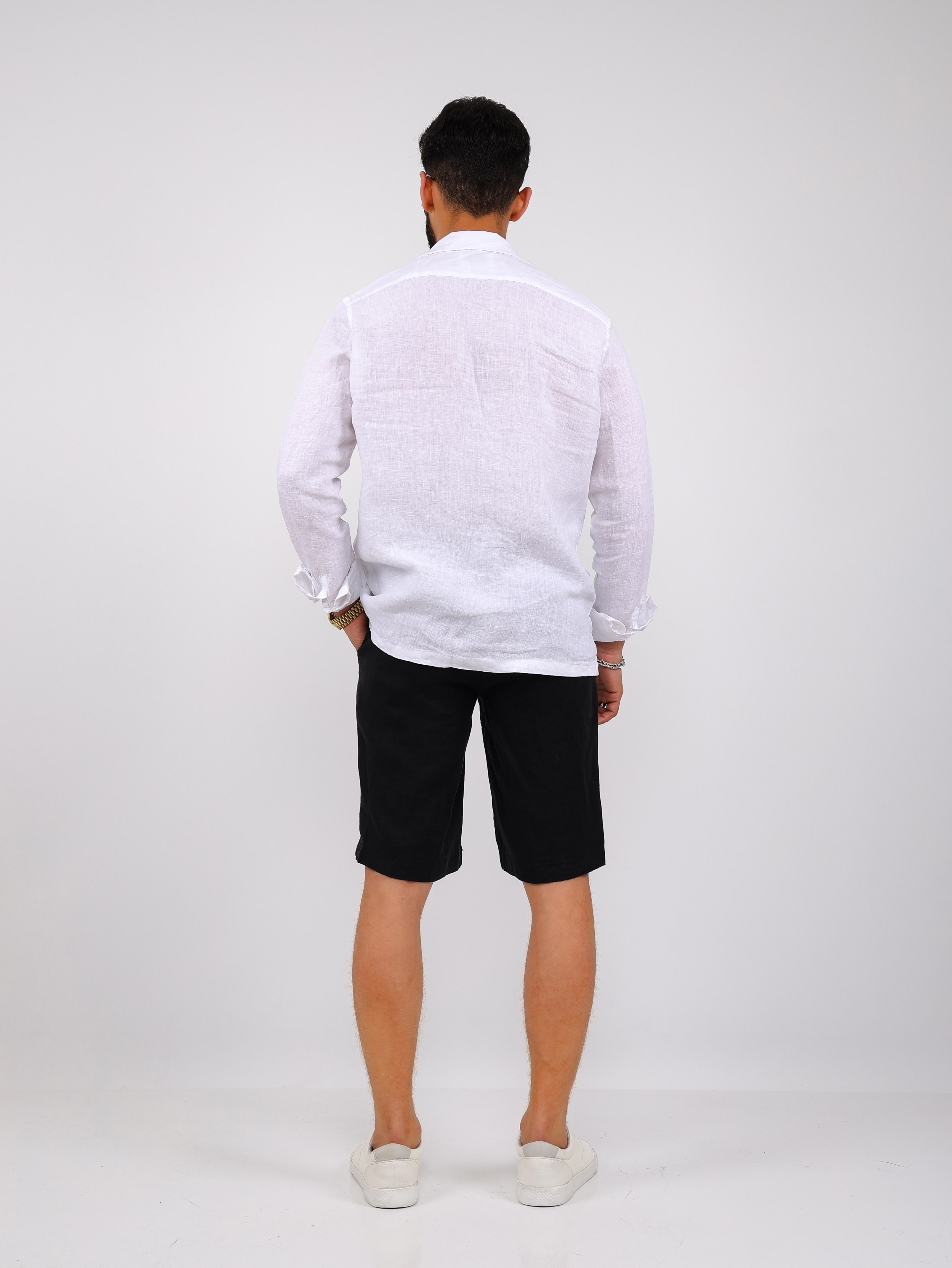 Basic Linen Shorts