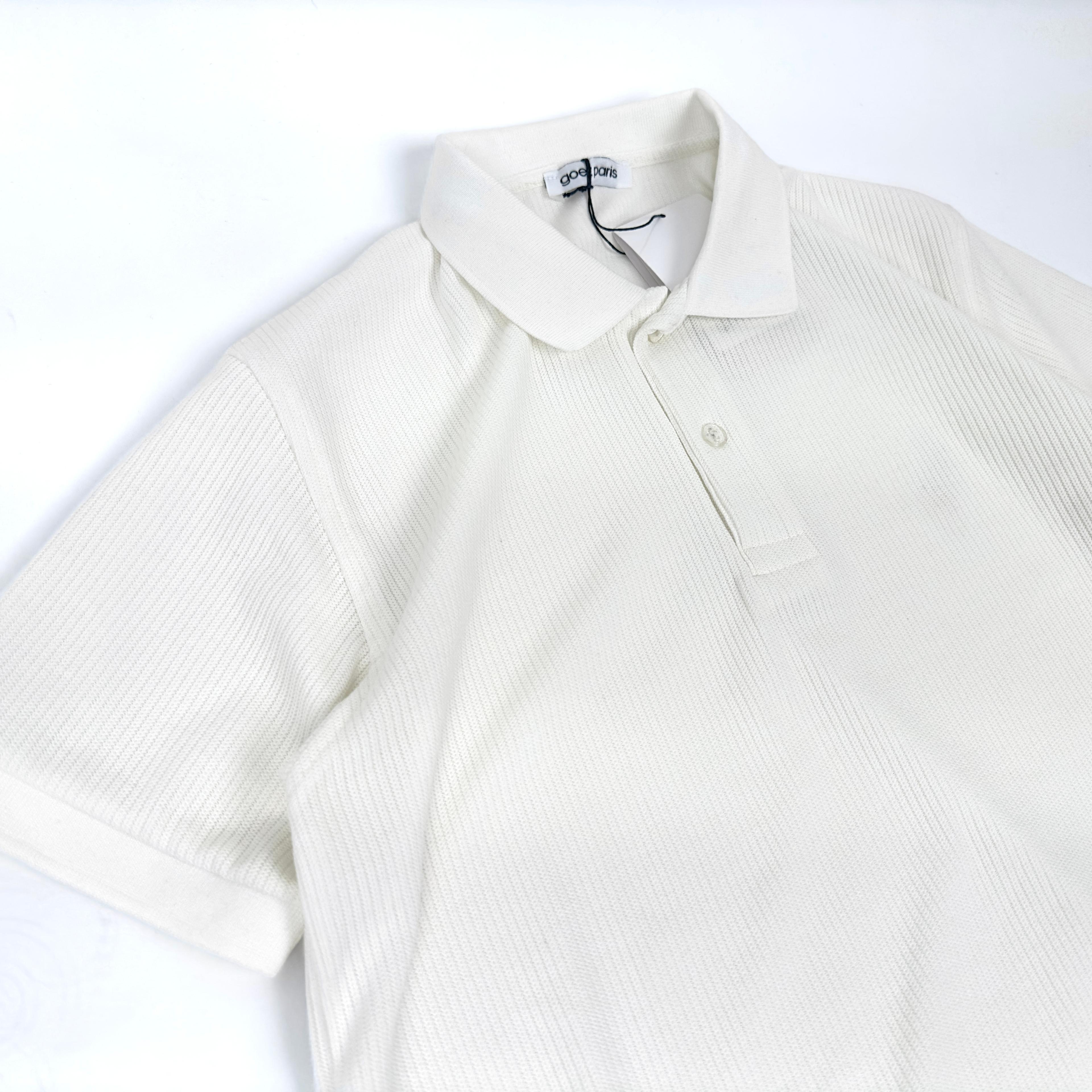 GOEZ PARIS Rahat Kalıp Basic Triko Polo Yaka Tshirt