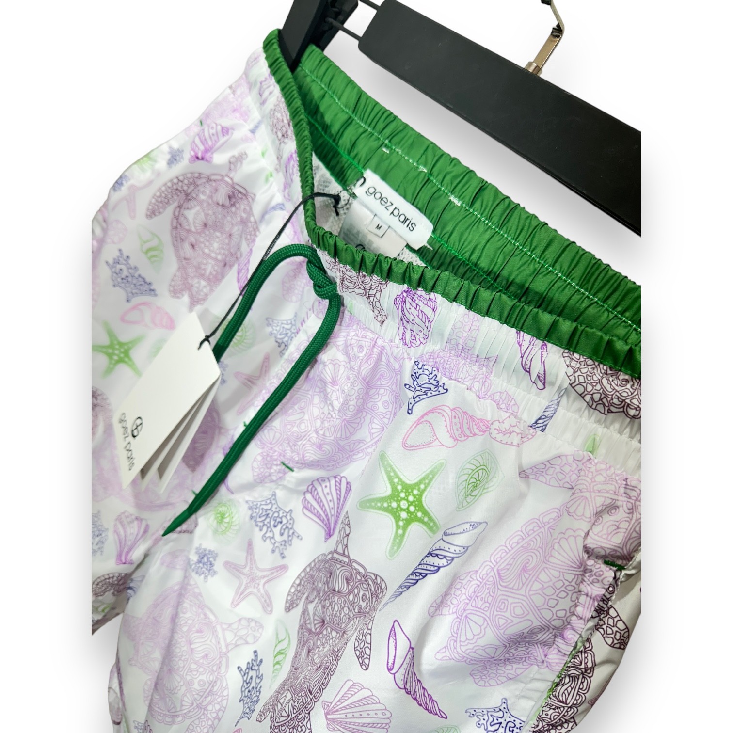 Caretta Caretta Printed Water Repellent Swim Shorts