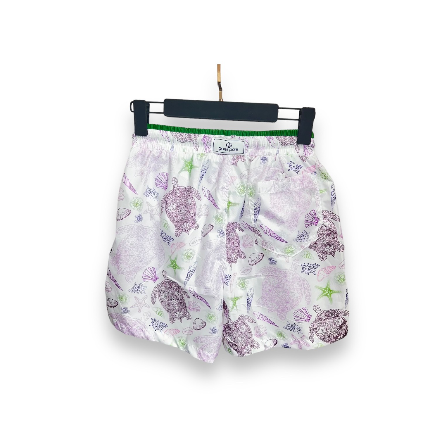 Caretta Caretta Printed Water Repellent Swim Shorts