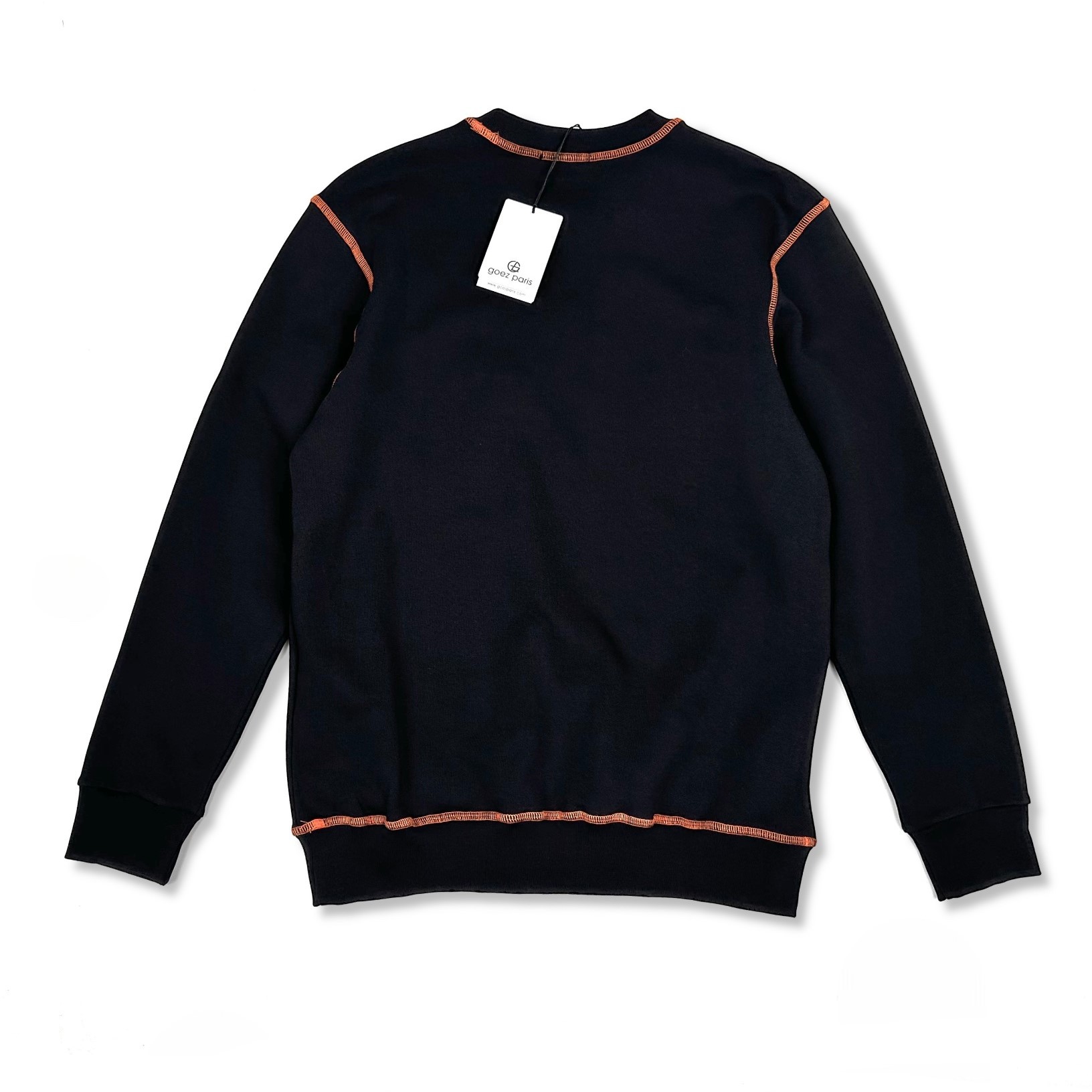 GOEZ PARIS Color-Stitched Men's Sweatshirt