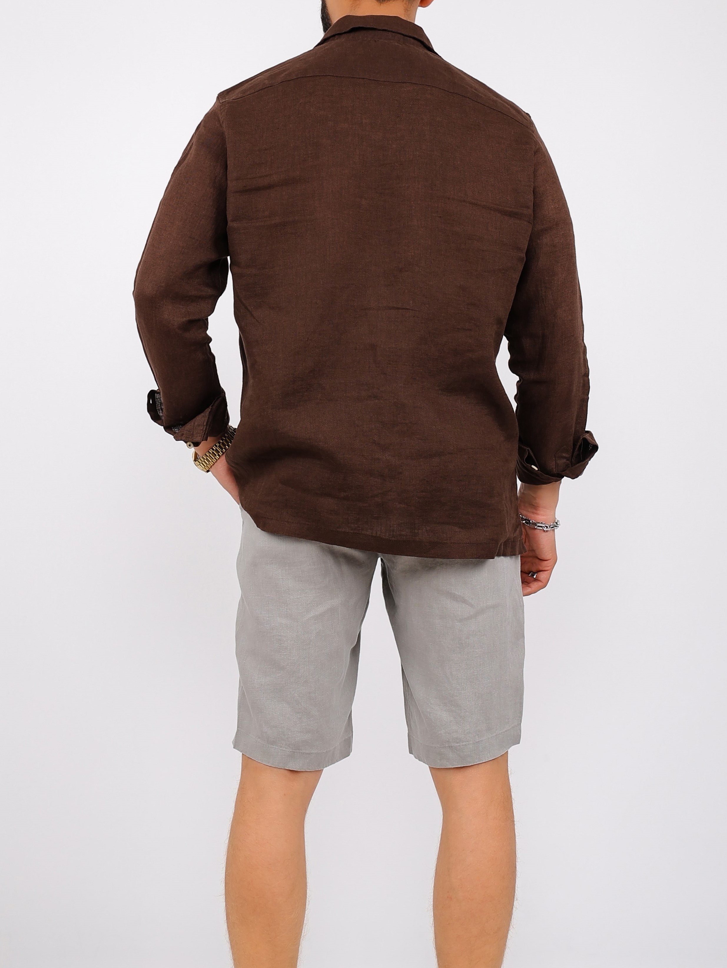 Basic Linen Shorts