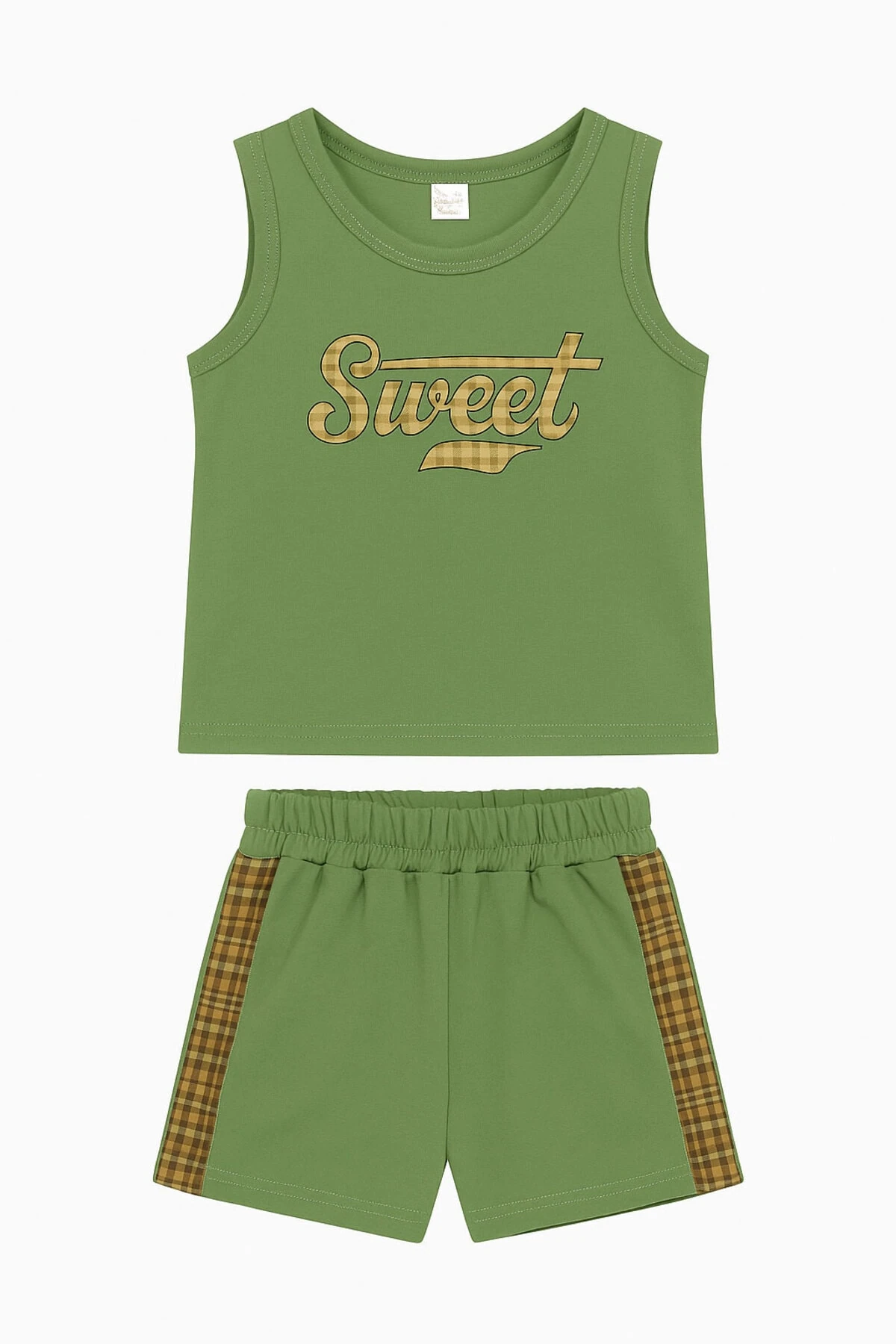 Erkek Bebek Sweet Ekkose Baskılı 2'li Takım
