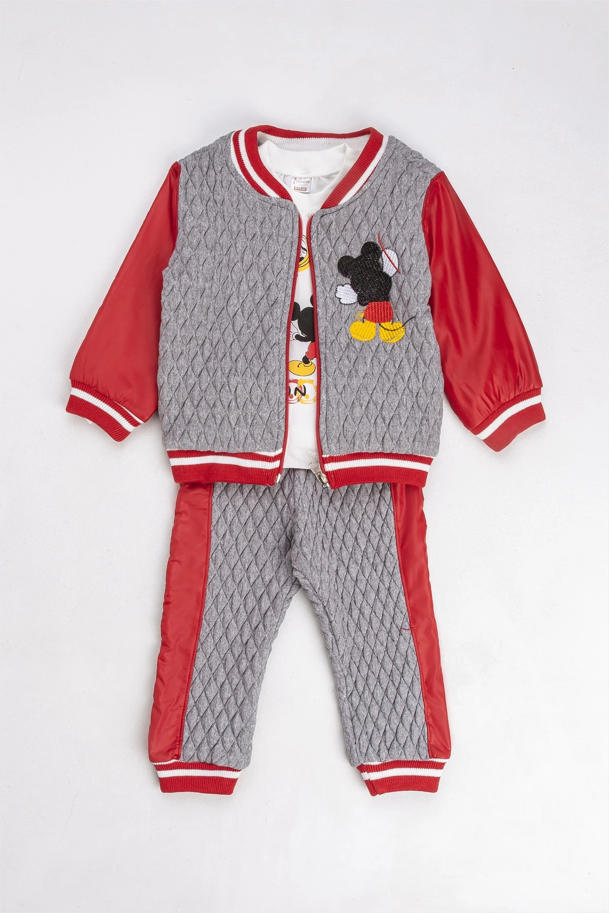 Zimboo Fare Süzineli Kapitone Hirka 3'lü Takim