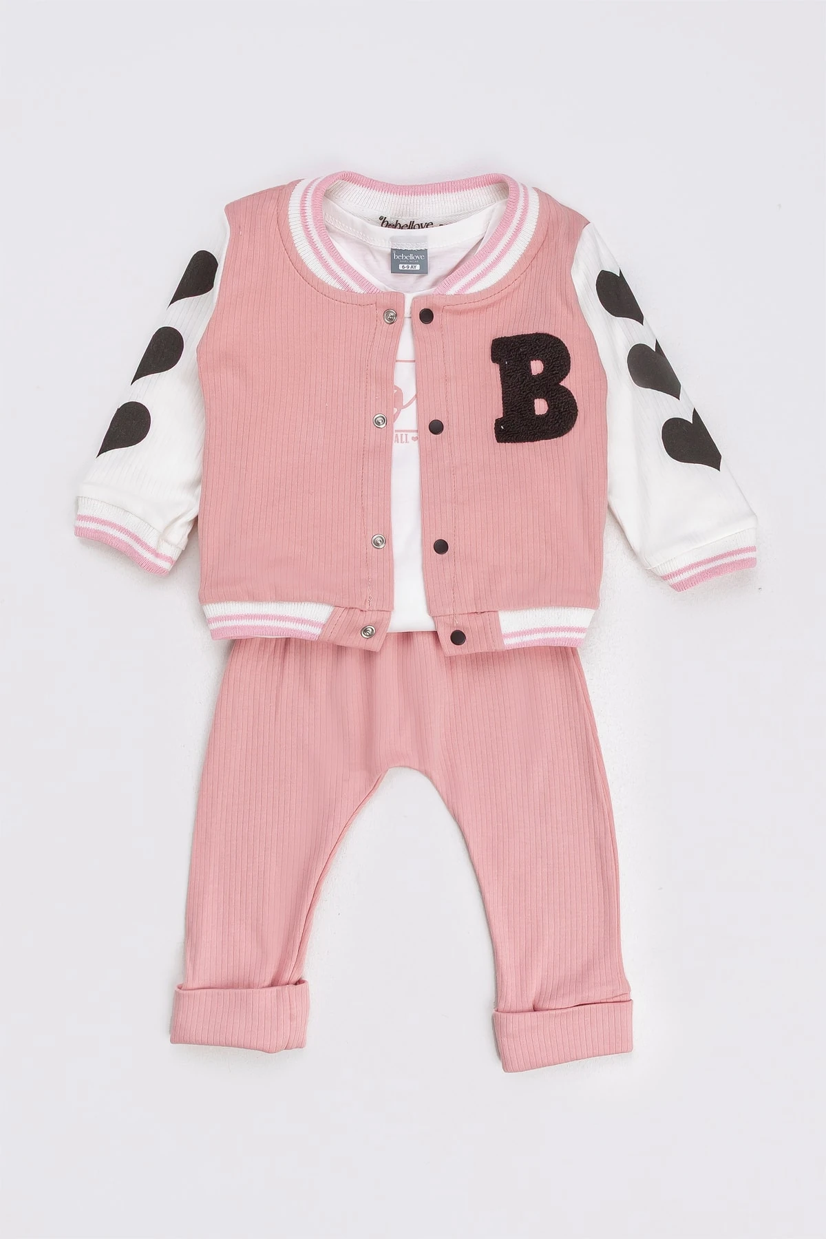 Çocuk Takım B Süzineli Hırka 3’lü Takım