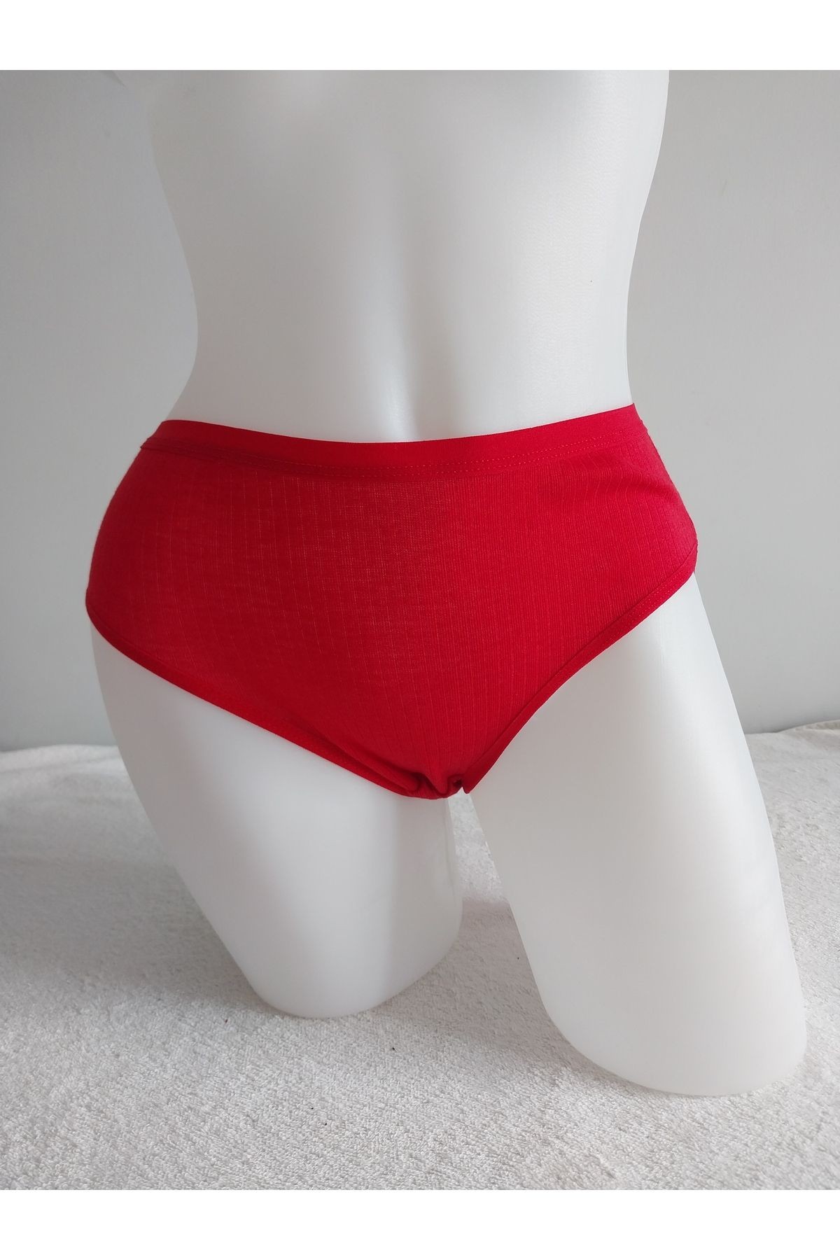 Yüksek Bel Bikini Model Karışık Renkli 3lü Kadın Külot