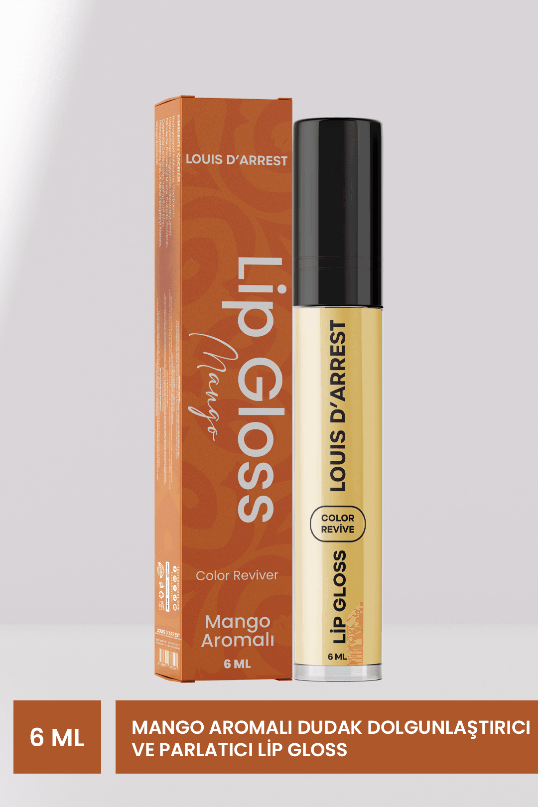 Mango Aromalı Dudak Dolgunlaştırıcı Ve Parlatıcı Lip Gloss 6 ML