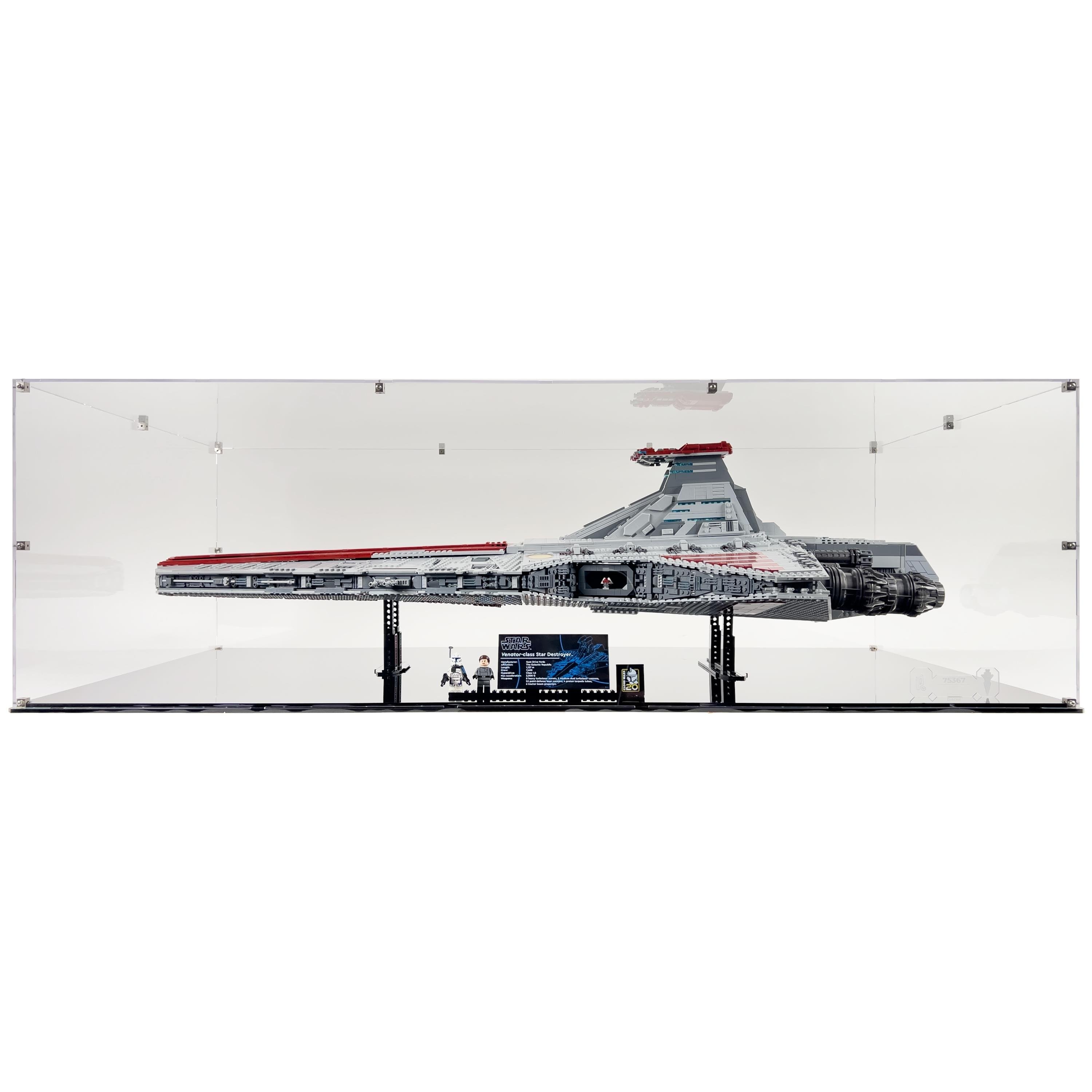 Display Case for LEGO® Star Wars™ Venator-Class Republic Attack Cruiser (75367)