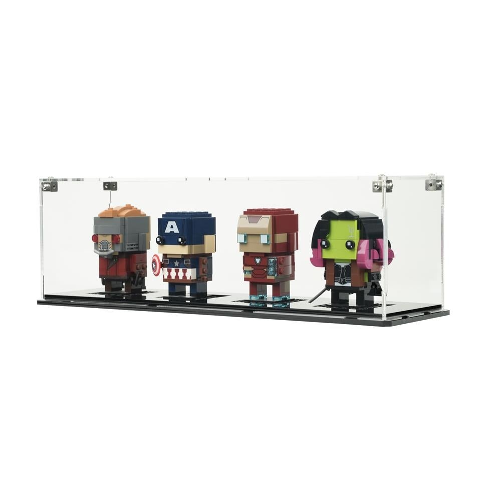 4-Piece Display Cabinet for LEGO® BrickHeadz