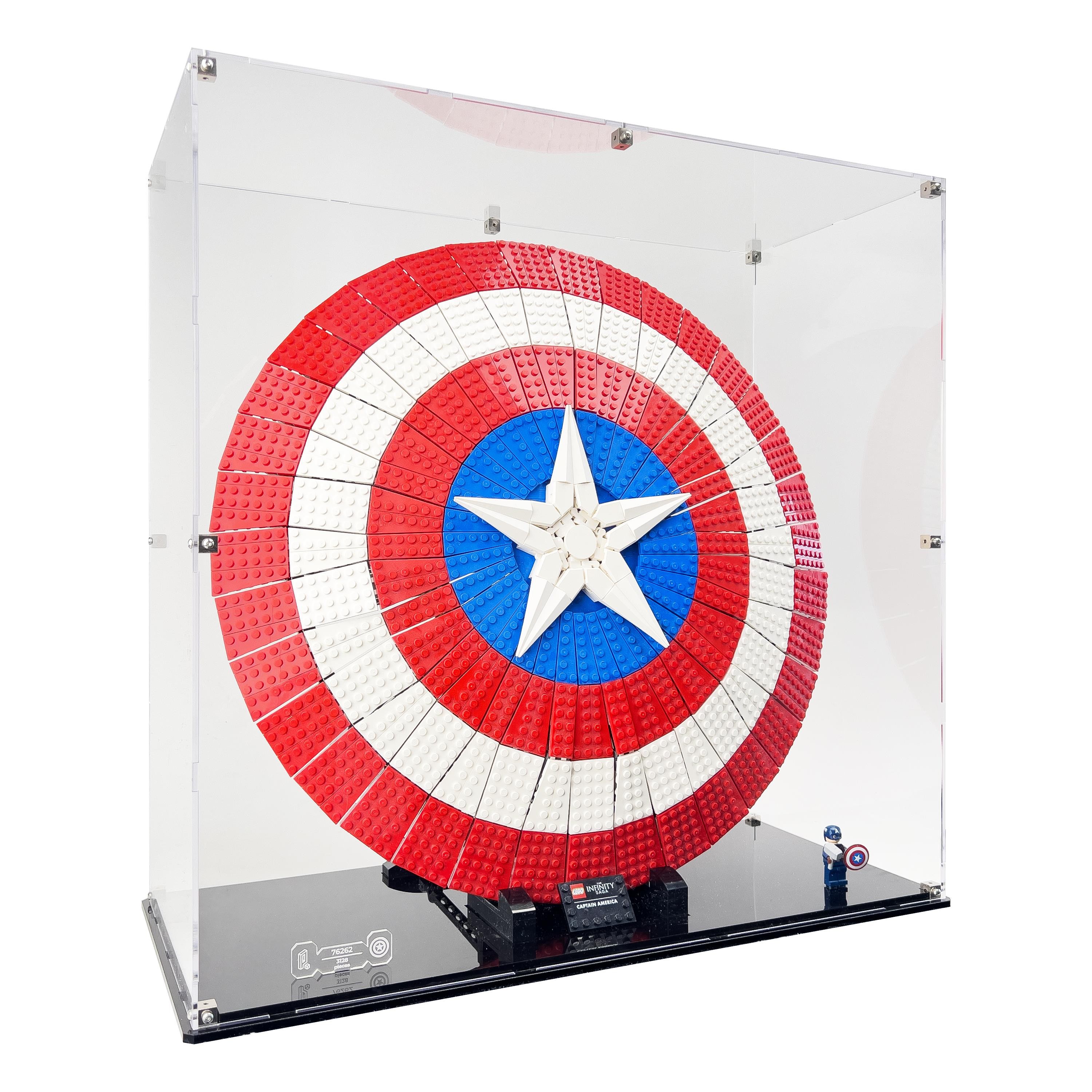 LEGO® Marvel Display Case for Captain America's Shield (76262)