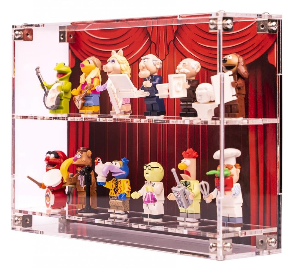 Wall Mounted Display Case for LEGO® Minifigures The Muppets™ (71033)
