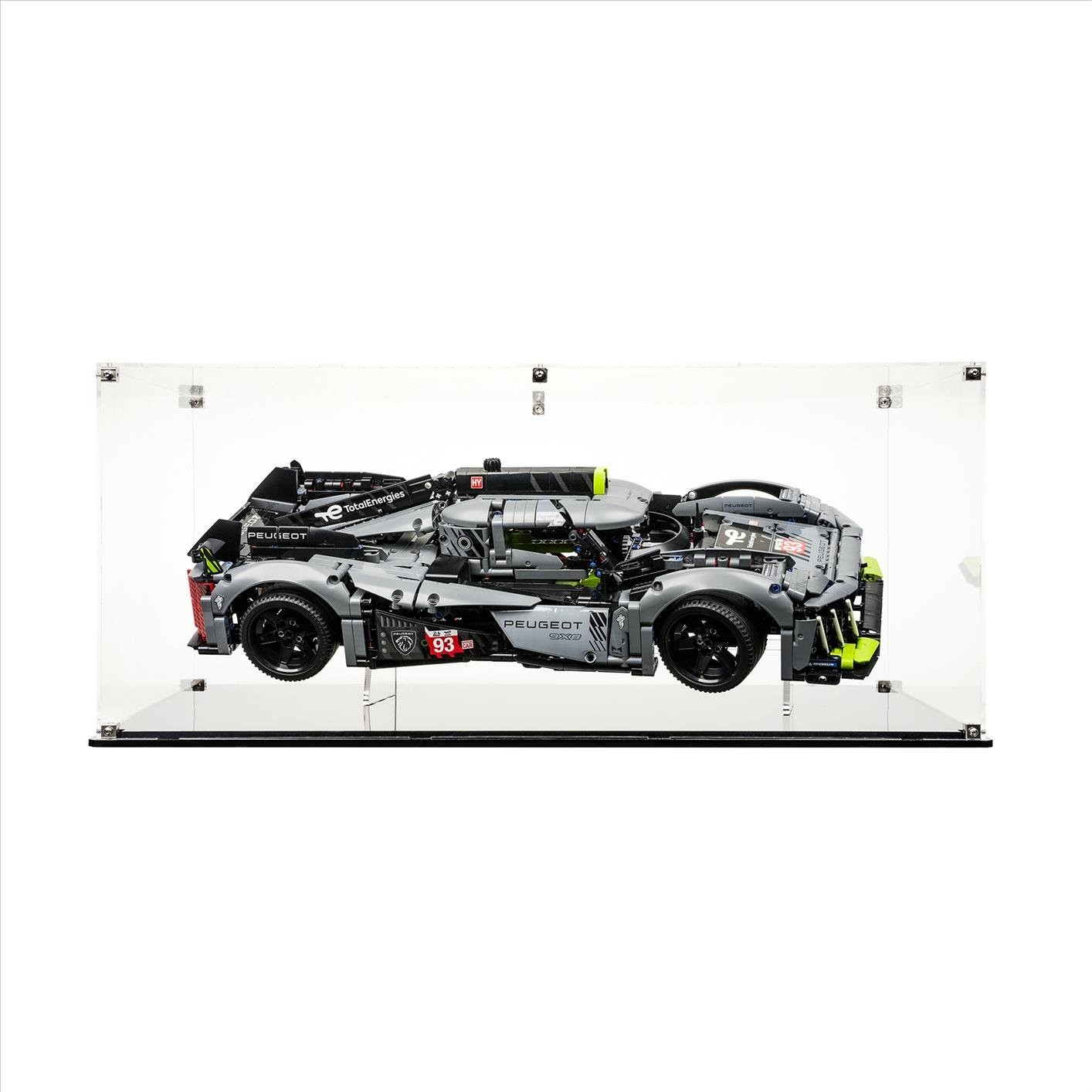 LEGO® Technic: PEUGEOT 24H Le Mans Hypercar (42156) için Sergileme Vitrini