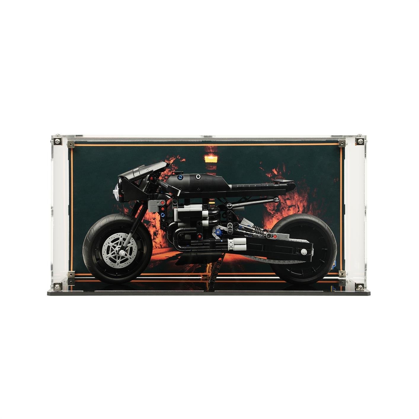 Display Case for LEGO® DC: The Batman Batcycle (42155)