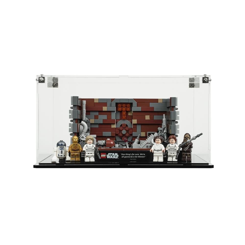 Display Case for LEGO® Star Wars™ Death Star™ Trash Compactor Diorama (75339)