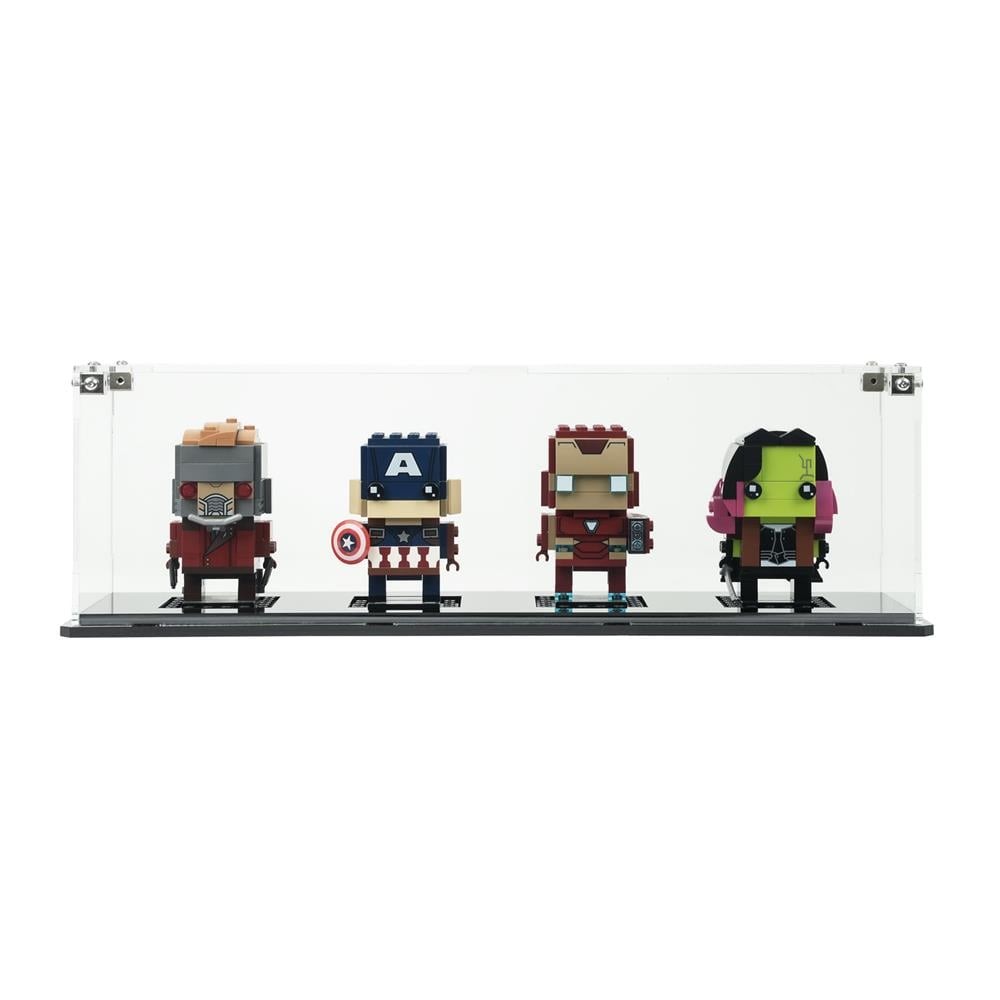 4-Piece Display Cabinet for LEGO® BrickHeadz